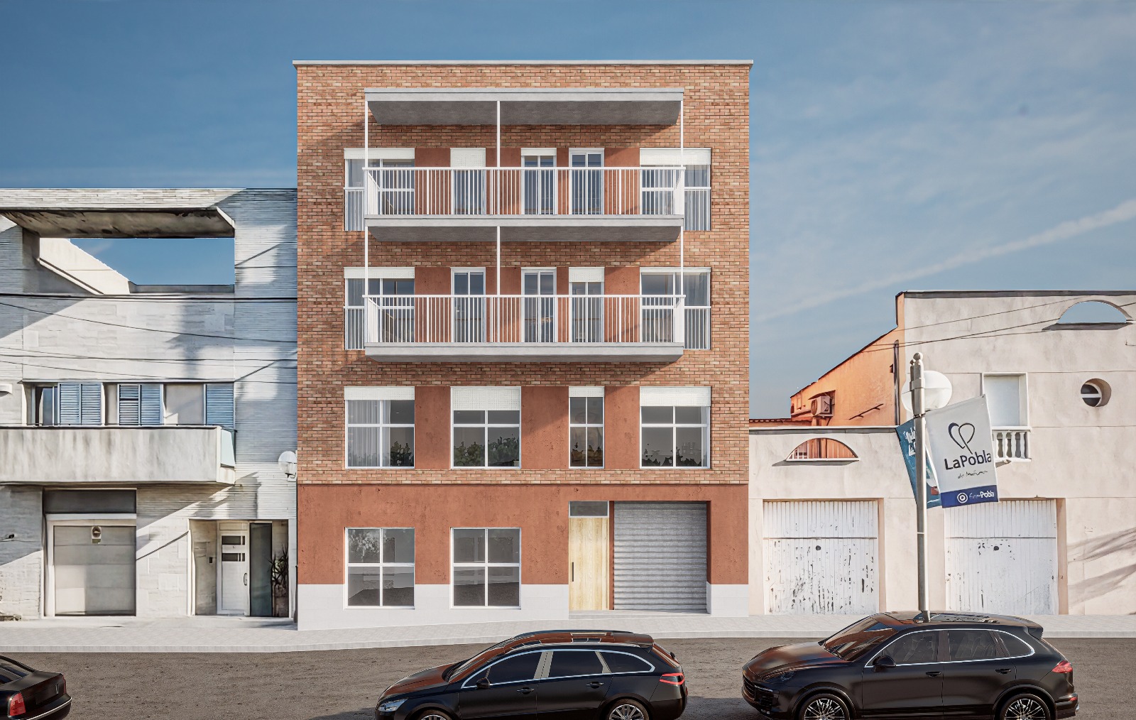 Vivienda contemporánea de líneas limpias